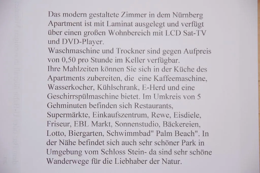 Nürnberg Apartment 0*,